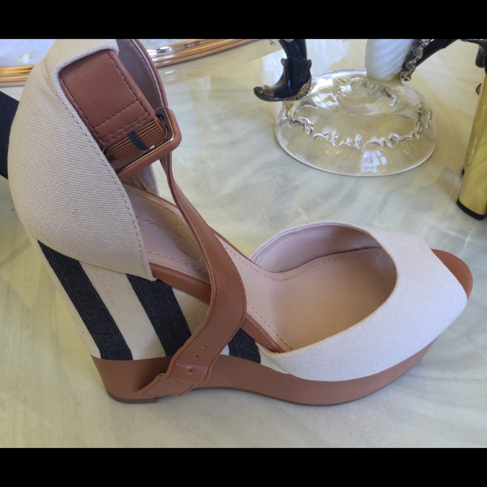 Jessica Simpson wedges